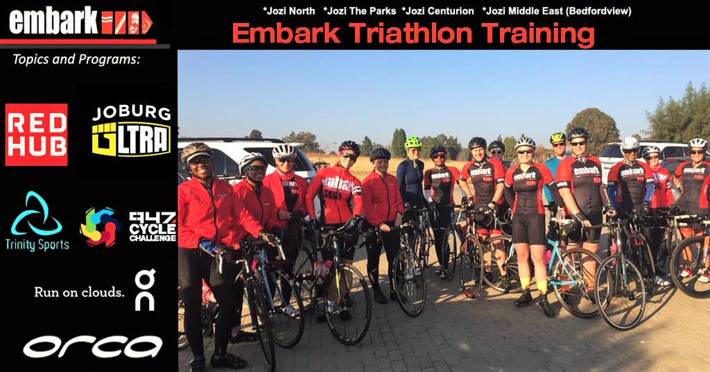 Launch of the JOZI Summer Triathlon Season with Embark!