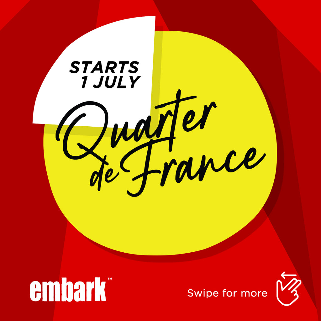 Quarter de France with Embark