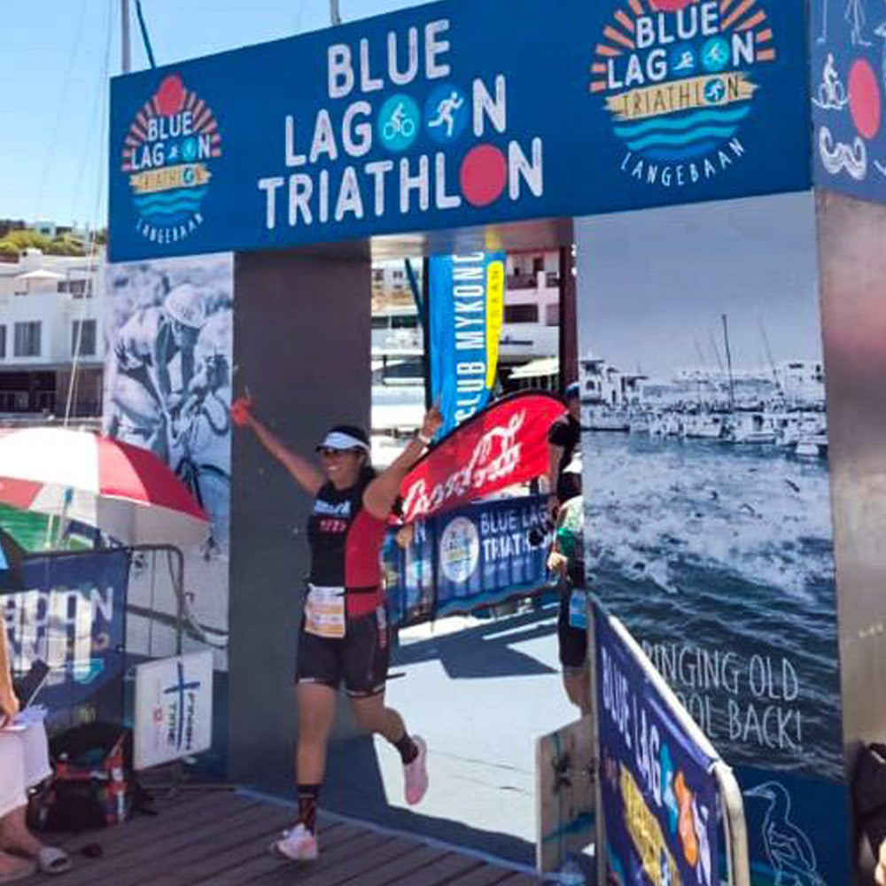 A beginners journey to her first triathlon