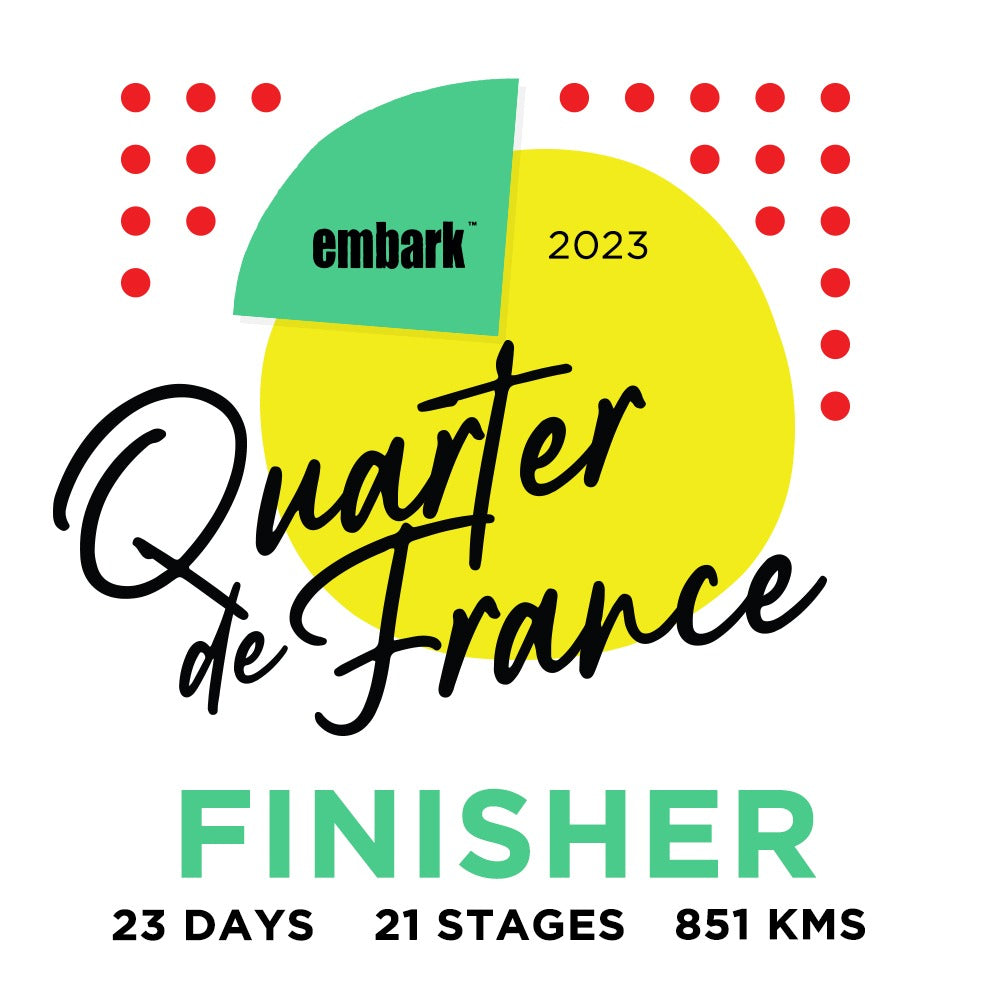 The inaugural Quarter de France with Embark