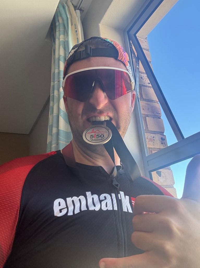 Isuzu Ironman 5150 Nelson Mandela Bay - Daniel Kimber From Couch to Finish Line