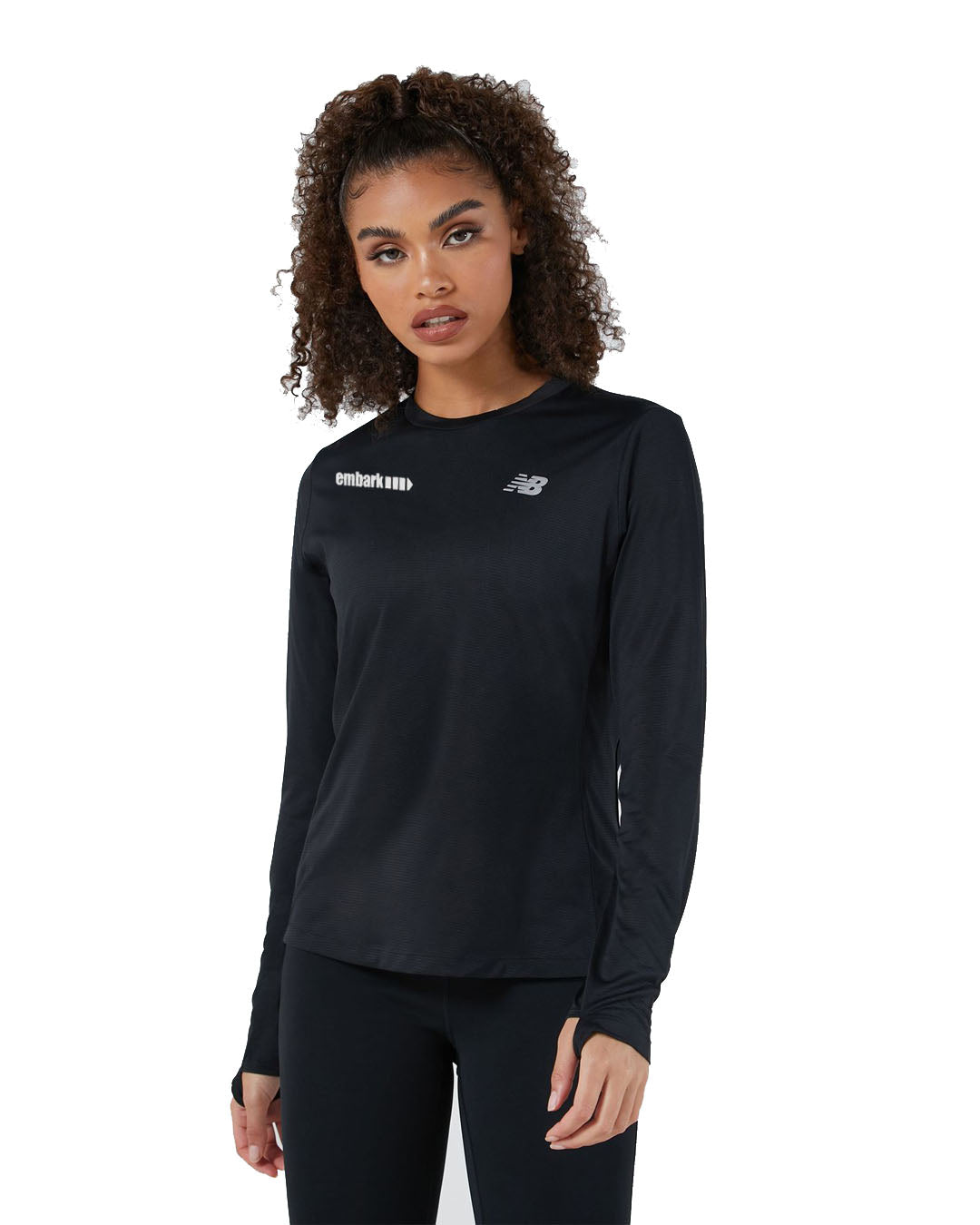 New Balance Ladies Long Sleeve Running Top New Balance Q Speed